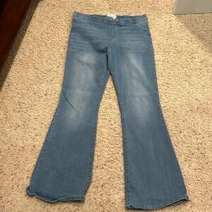 Altard State elastic waist boot cut jeans